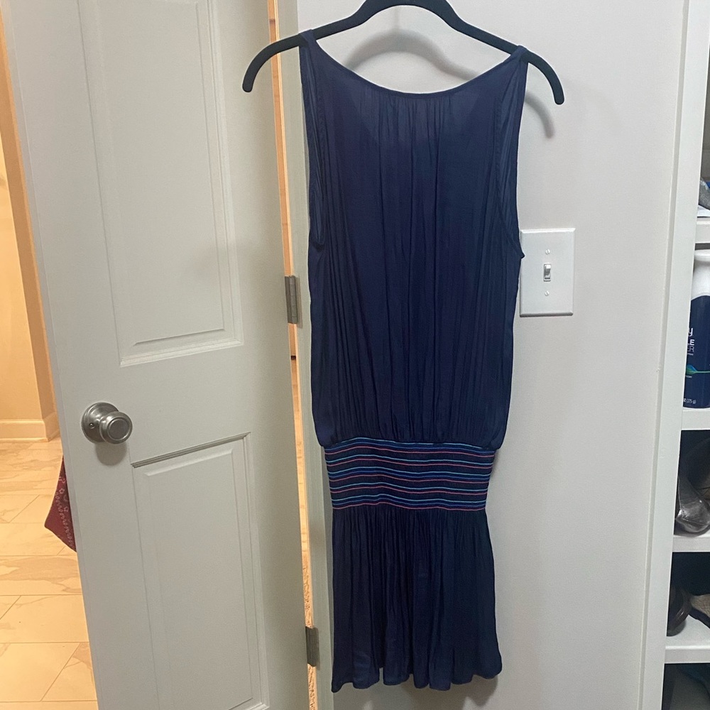 DO+BE mini dress with smocked waist and button back - Picture 7 of 7